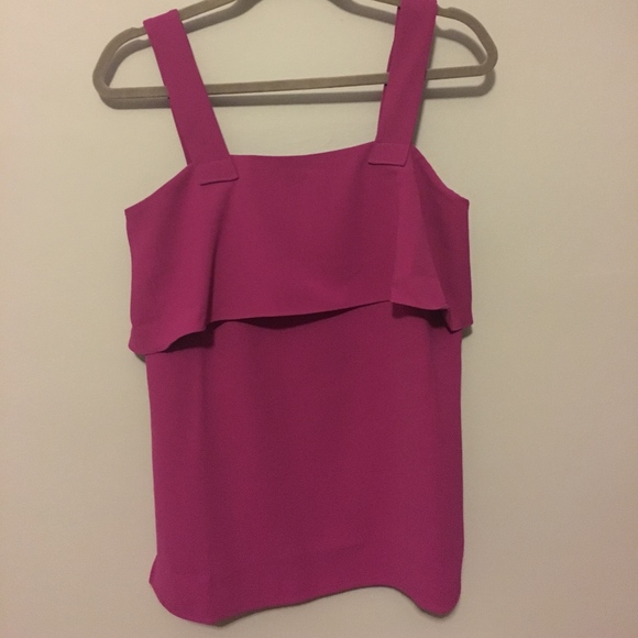 Ann Taylor Tops - Hot Pink Ann Taylor Tank